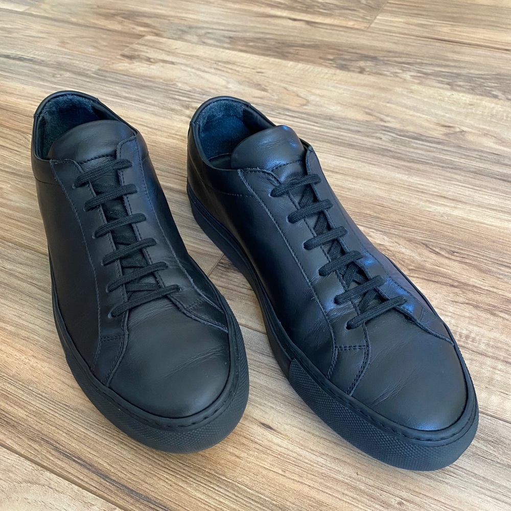 COMMON PROJECTS BLACK ORIGINAL ACHILLES - US 10